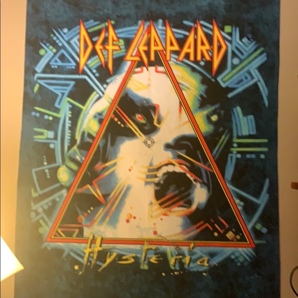 Def Leppard wall tapestry